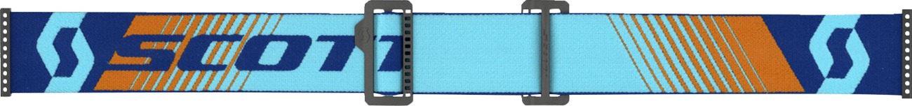 Scott Split OTG Goggles Royal Blue/Orange Clear Lens Adult Unisex - Image 4