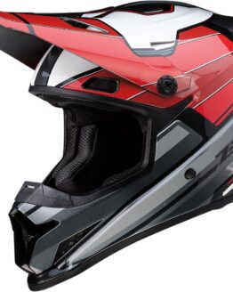 Z1R Rise MC Helmet - 2XL, Red/Gray