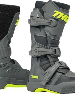 Thor Youth Blitz XR Boots Charcoal/Gray Size 4
