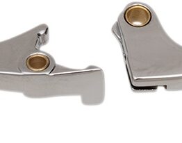 Aluminum Mechanical Brake/Clutch Lever Set Chrome