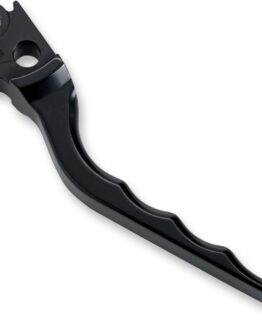 Grooved Billet Aluminum Hydraulic Brake Lever - Black