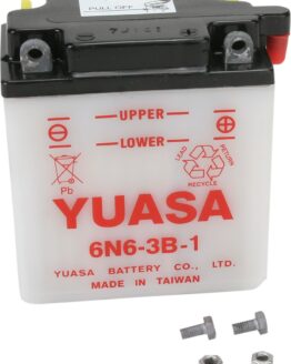 Yuasa 6N6-3B-1 Conventional 6V Battery For Honda CB125S, Yamaha XT250