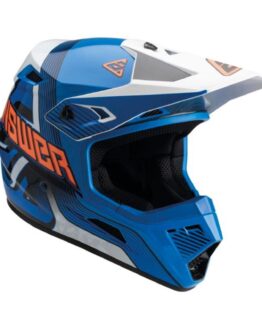 Answer AR1 Vendetta Helmet Blue/White/Orange - XS