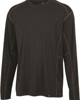 FirstGear Lightweight Base Layer Shirt Dark Grey 2XL Long Sleeve