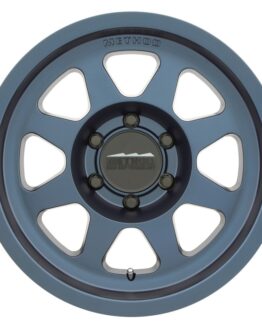 MR701 17x8.5 0mm Offset 6x5.5 106.25mm CB Bahia Blue Wheel