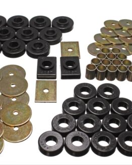 Energy Suspension Black Body Mount Set Fits 55-57 Chevy Full Size