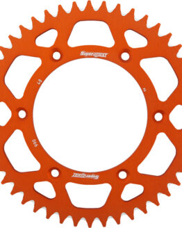 Supersprox 48T Aluminum Rear Sprocket Orange 520 For KTM/Husqvarna/Husaberg