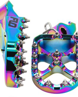 FLO Motorsports Pro Series Foot Pegs Jet Fuel Suzuki RM-Z250 RM-Z450