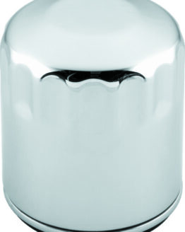 S&S Cycle Chrome Oil Filter 12 Pack For Harley-Davidson Models