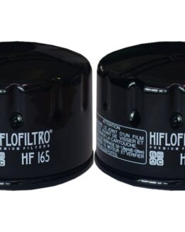 HF165 Oil Filter - Black - 2 Pack