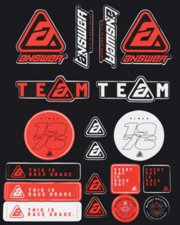 Answer Logo Sticker Sheet