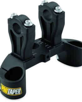 ProTaper Upper Clamp Assembly Black For Kawasaki KLX110