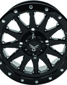 QuadBoss Wagon Wheel 14x7 - 5+2 Offset - 4/137 - Milled