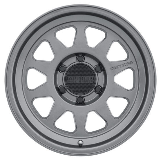 MR316 17x8.5 0mm Offset 6x135 87mm CB Gloss Titanium Wheel - Image 2