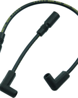 Accel 8mm Black Spark Plug Wire Set S/S Spiral Core Fits 99-17 Harley Dyna