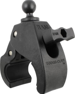 Tough-Claw Large Clamp Base w/ 1" Ball - For 1" to 2.2" Bars/Rails