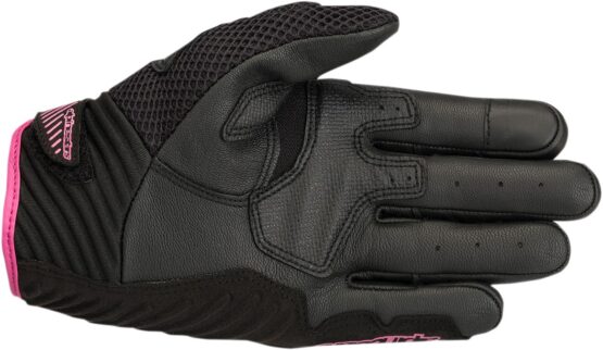 Women's SMX1 Air V2 Street Riding Gloves Black/Fuchsia Large - Image 3