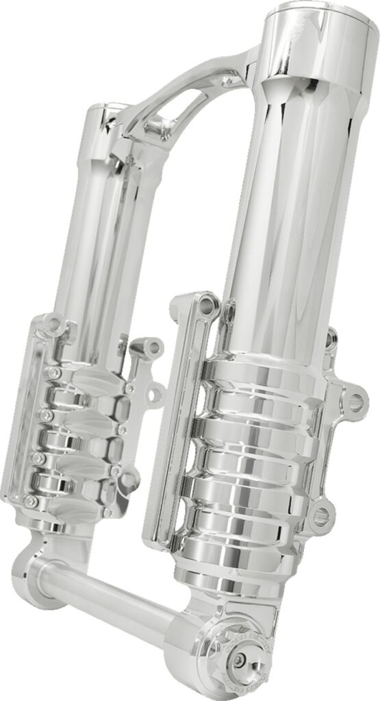 Arlen Ness Method No Flex 49mm Fork Legs Chrome For Harley Touring