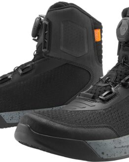 ICON Overlord Vented CE Boots Black/Gray Size 10