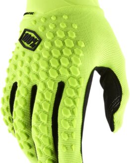 100% Men's Geomatic Gloves XL Flo Yellow for ATV/Motocross/Off-Road
