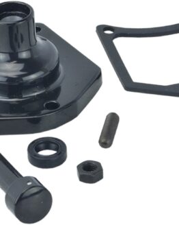 Gloss Black Solenoid Cover Starter Button
