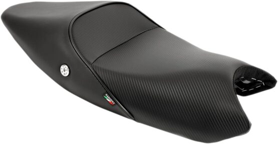 Sargent World Sport 2-Up Seat CarbonFX Vinyl Black Fits Ducati Monster 696
