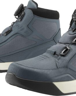 ICON Patrol 3 Waterproof Boots Gray Size 9.5