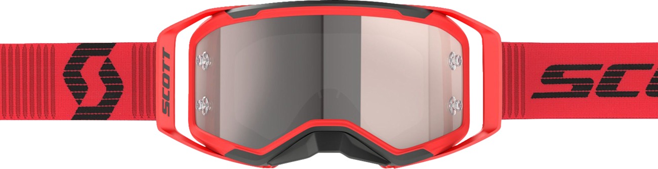 SCOTT Prospect 2.0 Goggle Red/Black Silver Chrome Lens Adult - Image 3