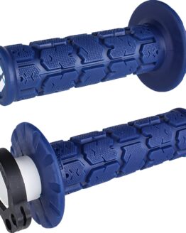 ODI V2 Rogue Lock-On Grips Blue For MX, Off-Road, Most Major Brands