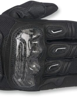 Women's SMX-2 V2 Air Carbon Street Riding Gloves Black Medium