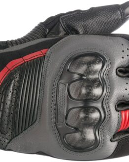 Belize Drystar Street Riding Gloves Black/Gray/Red 3X-Large