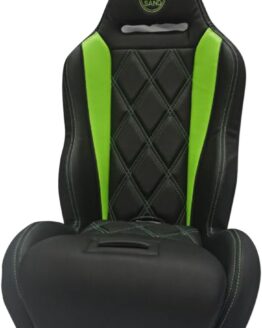 Performance Diamond Solo Seat Black/Green