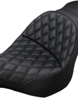 Explorer Lattice Stitched 2-Up Seat - Black
