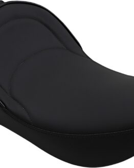 Mild Stitched Solo Seat Black Low 1-1/2"
