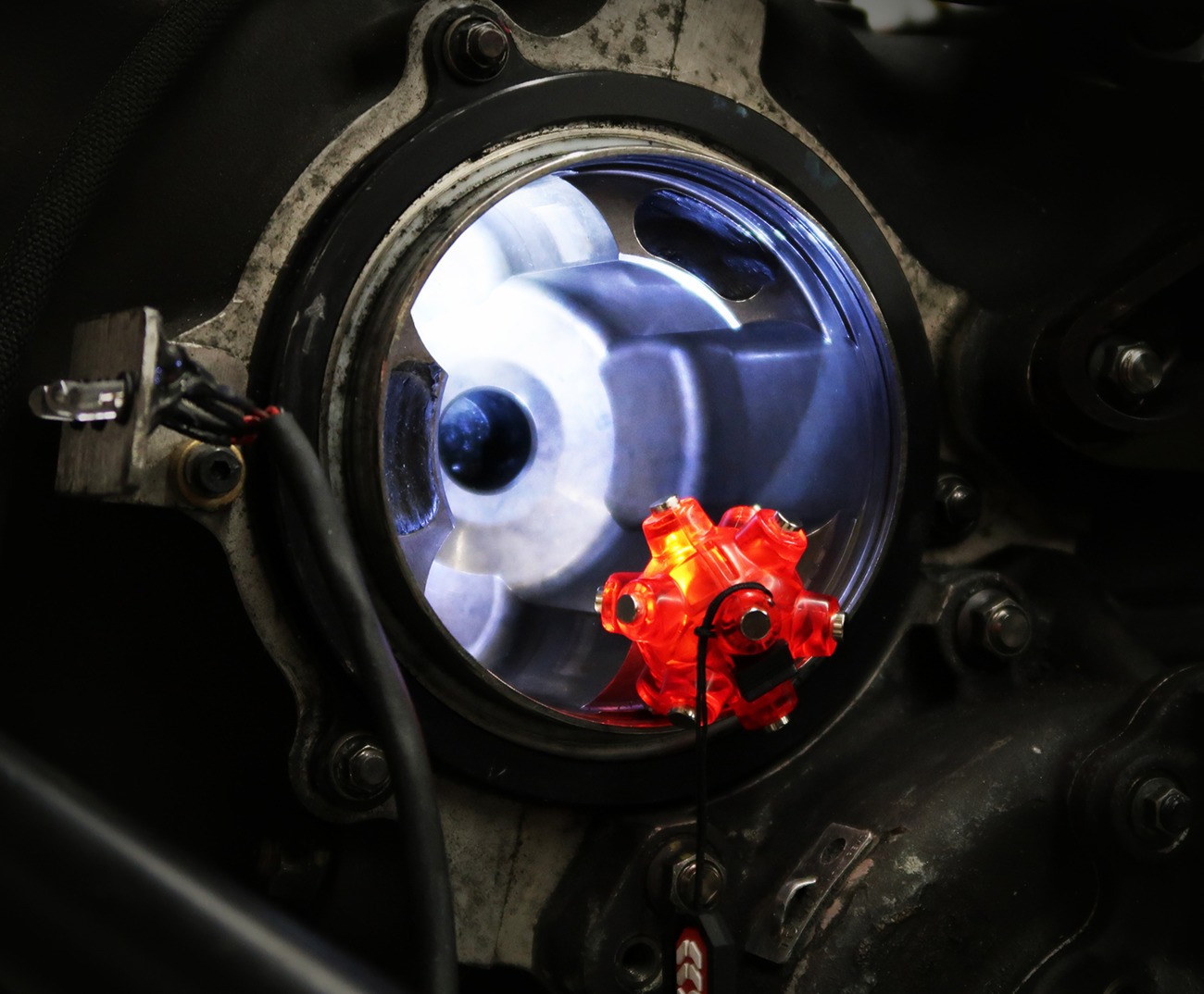 Risk Racing Magnetic Light Mine Compact LED Task Light Red - Image 4