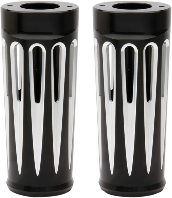 Black +2" Deep Cut Fork Boots