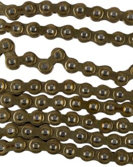 RK Chain GB520MXZ5-116 520 MXZ5 Non-Sealed Gold 116 Links