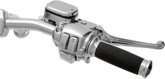 Drag Specialties Handlebar Control Kit Mechanical Clutch Chrome Harley For 96-11 - Image 4