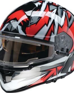Z1R Warrant Neuron Snow Electric Helmet 2XL Red