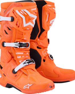 Alpinestars Tech 10 Supervented Boots Orange/Black/White US 10