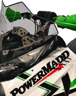 Powermadd Cobra 14in Low Smoke Windshield Arctic Cat Procross/Proclimb