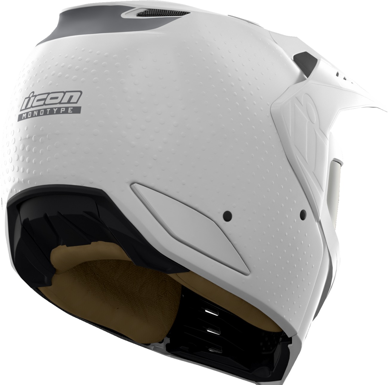 ICON Elsinore Monotype Helmet 2XL Matte White - Image 3