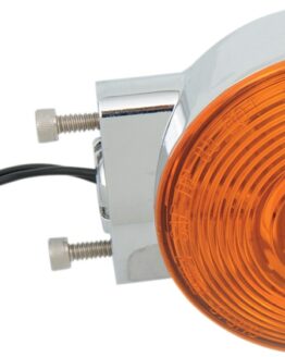 Chris Products Amber Turn Signal Assembly Dual Filament Fits Late FL Models