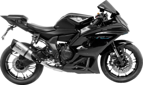 LeoVince Muffler Bracket Black Aluminum For Yamaha YZF-R7