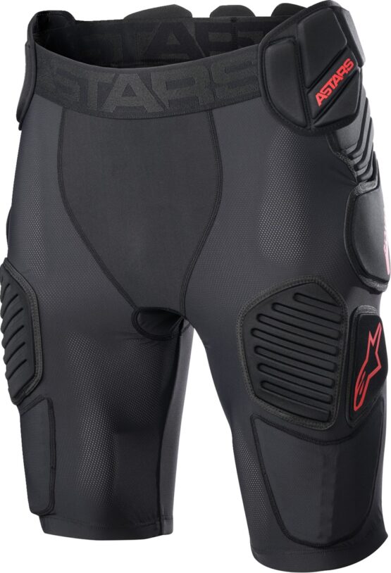 Alpinestars Bionic Pro Protection Shorts Black/Red Large