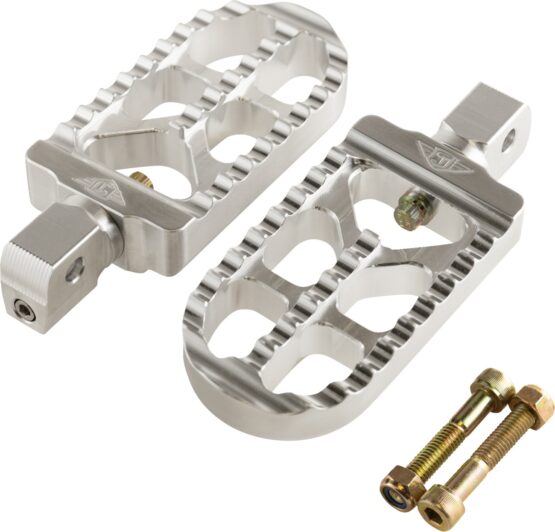 Joker Machine Serrated Passenger Footpegs Raw For Indian Scout