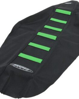 6-Rib Water Resistant Seat Cover Black/Green