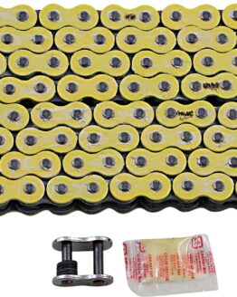 RK 525 MAX X RX-Ring Chain Yellow 120 Link