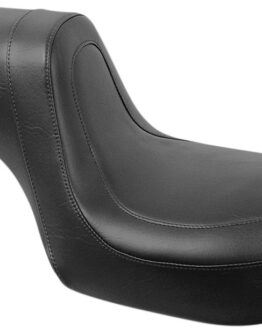 Fastback Smooth Vinyl 2-Up Seat - Black