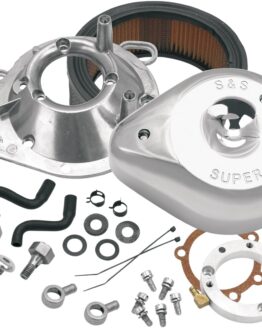 S&S Teardrop Air Cleaner Kit Chrome For 93-06 Harley CV Carburetor